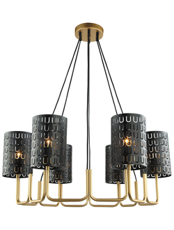 Люстра 4005/6 P-GD-BK НОЭЛЬ Lumien Hall