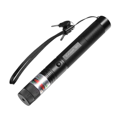 Двухцветная лазерная указка 1000mW зелёная + 500mW красная