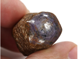 Корунд с иризацией, кристалл, полировка с одной стороны, Индия (30*20*18 мм, 25 г) №29906