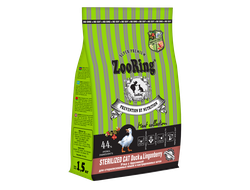 STERILIZED CAT DUCK&LINGONBERRY Утка с брусникой 1,5 кг