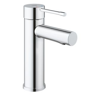 Смеситель однорычажный с низким изливом для раковины, GROHE Essence+  гладкий корпус, хром, 34294001