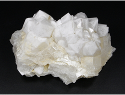 Кварц молочный, Кальцит, друза, Россия, Дальнегорск (102*74*45 мм, 340 г) №26033