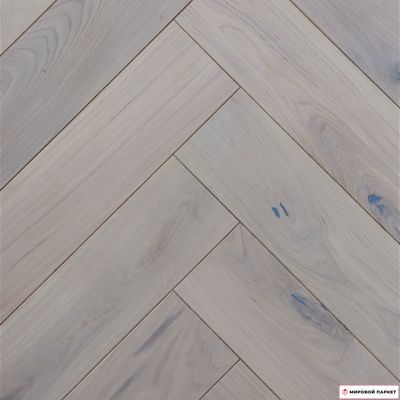 Инженерная доска Spil Floors White Collection Дуб Рустик W9 1-полосная с фаской шип-паз лак/масло