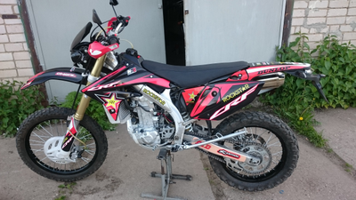 Наклейки Forsage, Baltmotors, Geon Dakar 450, Stels 450 Enduro, Asiawing LD450 LX450 NC250 Honda crf 450x, Rockstar #803