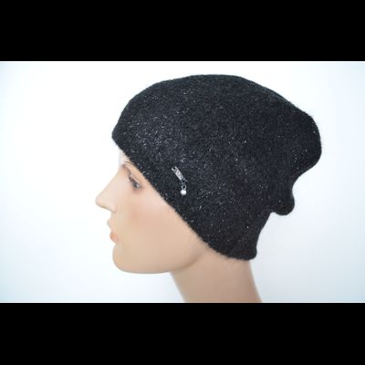 Шапка Vizio  Италия 1627 черного цвета