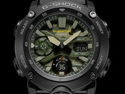 Часы Casio G-Shock GA-2000SU-1A