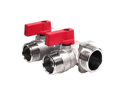 Коллектор STI с шаровыми кранами 3/4", 2 отвода 1/2"
