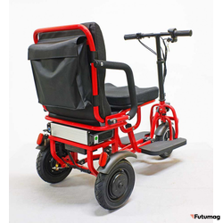 Трицикл GreenCamel Кольт V700 (48V 2x350W) Красный