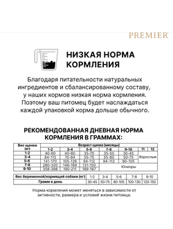 PREMIER (Премьер) сухой корм для щенков всех пород, Индейка 1 кг