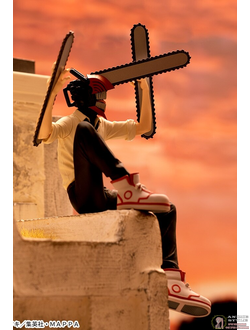 Фигурка Человек-бензопила (Chainsaw Man Premium Chokonose Figure)