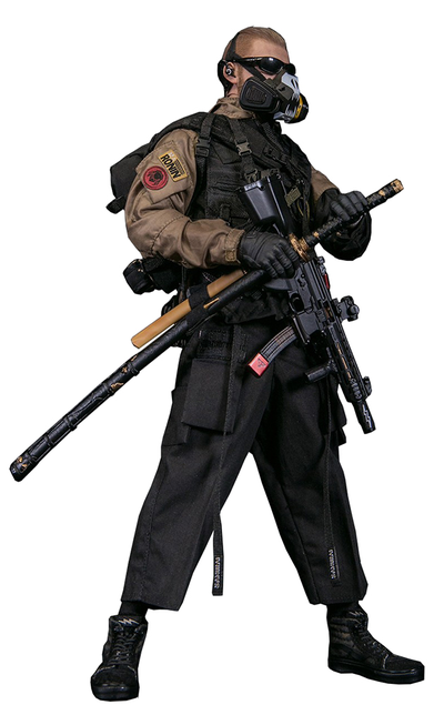 Самурай Сакифудзи Крейг - Коллекционная ФИГУРКА 1/6 scale EXTREMEZONE Samurai SAKIFUJI CRAIG (EBS001) - DAMTOYS