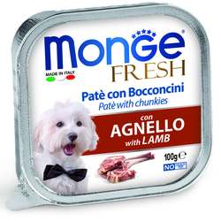 Консерва Monge Dog Fresh для собак с ягненком 0,100 кг