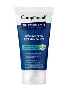 Compliment No Problem Гель для умывания Нежный с пребиотиками и АНА-кислотами, 200мл