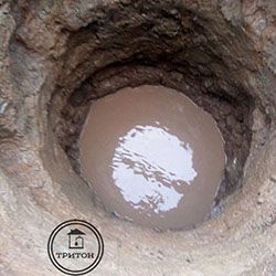 Копка шахты колодца в п. Назия, СНТ Звезда глубиной 3 кольца. Грунты: суглинок с примесью ПГС.