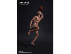 Мужское тело со съемной шеей - Коллекционная фигурка 1/12 scale 6-inch action figure male body (MC001) - MINI COOL