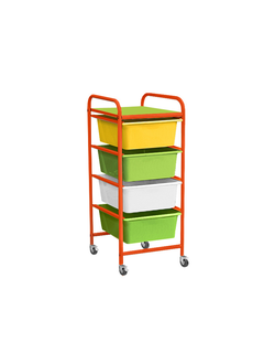 СТЕЛЛАЖНАЯ ВЫДВИЖНАЯ СИСТЕМА ХРАНЕНИЯ 1 - 4 КОНТЕЙНЕРА