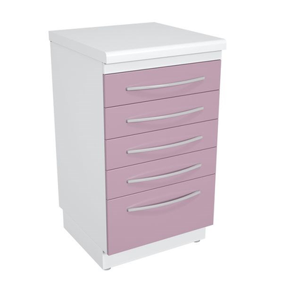 Тумба металлическая с ящиками на подиуме ТМЯ-5.0 Люкс