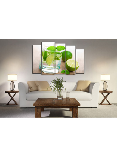 Модульная картина &quot;Освежающий напиток&quot;