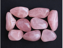 Кварц розовый, галтовка в ассортименте, Намибия (35-45 мм, 30-38 г) №7906