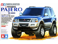 Сборная модель: (Tamiya 19023) Автомобиль Mitsubishi Pajero V6 3500 (c электродвигателем)