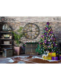 Фотофон виниловый «Рождественский натюрморт»