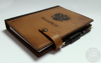 подарок руководителю, именной ежедневник, ежедневник с гербом, ежедневник из натуральной кожи