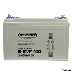 Тяговый аккумулятор Gelbert 6-EVF-100 (12V105A/H C5)