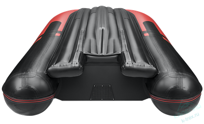 Лодка ПВХ Gladiator Jet E420SJet Красно-Чёрный