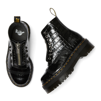 БОТИНКИ DR. MARTENS (ДОКТОР МАРТИНС) Sinclair черные на толстой подошве