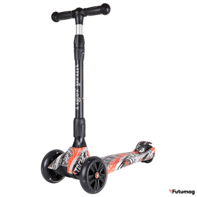 Детский самокат TechTeam Tiger Print 2022 Экстрим