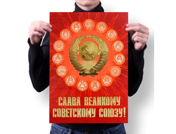 Плакат СССР №1