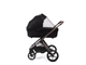 Коляска 2в1 Peppy Monaco Thermo 2026, Black (Черный) рама Коричневая