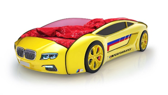 Кровать-машинка 3D "Road" BMW CAR (160х80) Пластик Gebau (Бельгия) + 200 бонусов