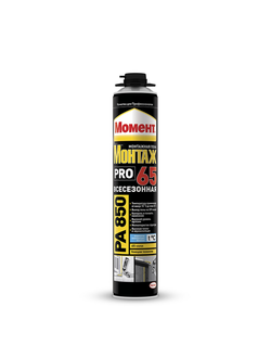 МОМЕНТ Монтаж PRO 65 РS850 Пена монт. професс. 850 мл (под пистолет)
