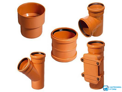 Трубы и фитинги для наружной канализации купить в Тамбове