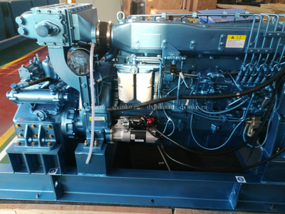 Судовой дизель-редукторный агрегат ДРА 140/1500 - купить | Двинко