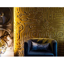 Гипсовая панель EX-MACHINA platinum артикул M-0045-pl