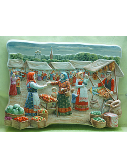 Ярмарка (панно)