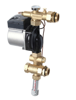 Узел смешения Danfoss FHM-C6 с 3-х скоростным насосом UPS 15-60