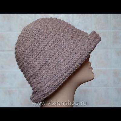 Сиреневая женская зимняя шляпа  Vizio Италия 5607 FF