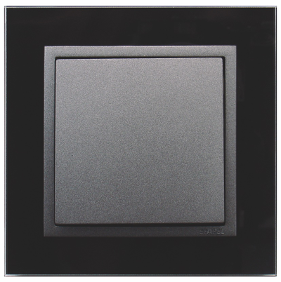 Клавиша для одноклавишного выключателя, серая, Logus 90 - Efapel 90601 TIS