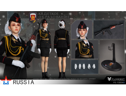 ПРЕДЗАКАЗ - Девушка-кадет - Коллекционная ФИГУРКА 1/6 Russian female soldiers Ninth Women's Military Academy (FS-73054B) - FLAGSET ?ЦЕНА: 18900 РУБ.?