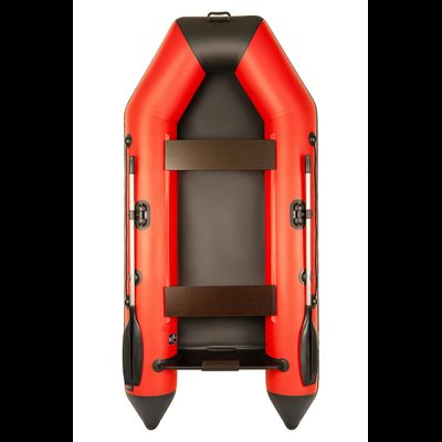 Моторная лодка Аква 2800 красный/черный