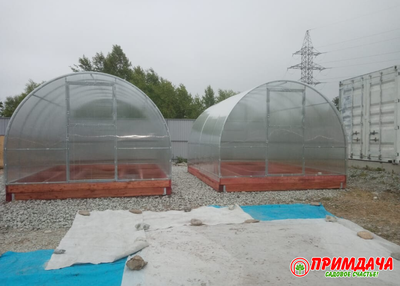 Каркас теплицы «Дачница Усиленная» 3*4 м.