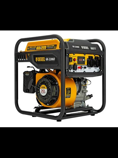 Генератор инверторный Denzel GK-2200iF, 2,2 кВт, 230 В, ручной старт 94707