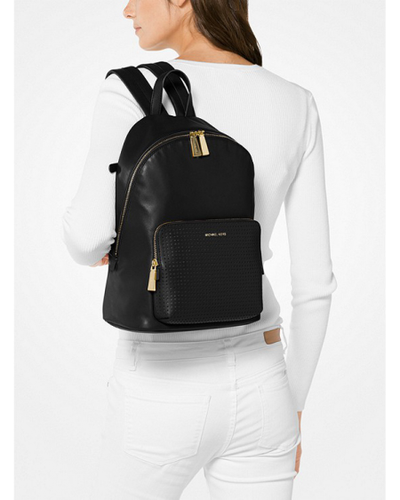 Рюкзак Майкл Корс Большой Кожаный черный