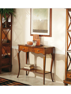 КОНСОЛЬ ПРЯМОУГОЛЬНАЯ (L88*P33*H78,5) С ДВУМЯ ЯЩИКАМИ И ПОТАЙНЫМ ПРОСТРАНСТВОМ ART. 18.43 TOSATO