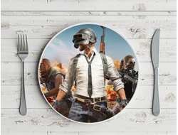 Тарелка PlayerUnknown’s Battlegrounds, PUBG, ПУБГ №22