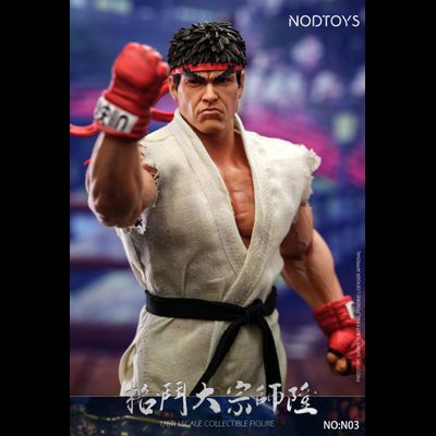 ПРЕДЗАКАЗ - Рю (серия Street Fighter) - Коллекционная фигурка 1/6 Fighting Grandmaster Ryu (NOD-N03) - NODTOYS ?ЦЕНА: 24500 РУБ.?