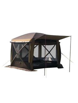 Шатер 2905YT MirCamping с одним входом. 6-карбоновый полуавтомат 360х360х235